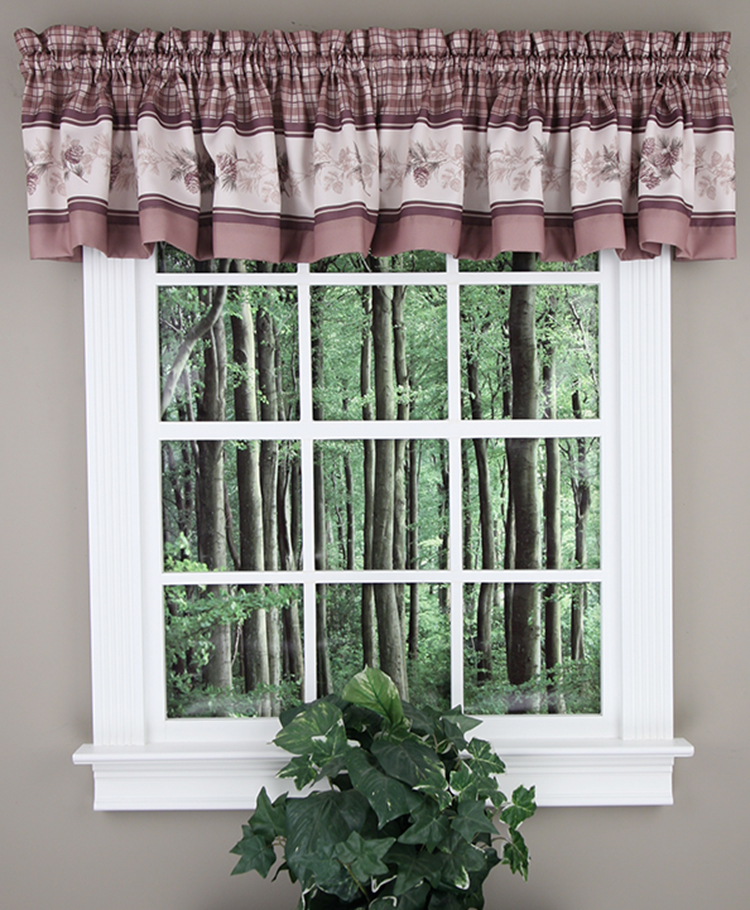Valance | Berkshire Tailored Valance | Natural - Country Valances