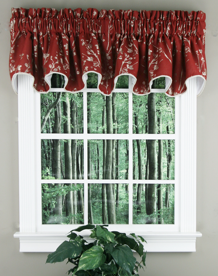 Meadow Lined Curtain Valance Cardinal Ellis Kitchen Valances
