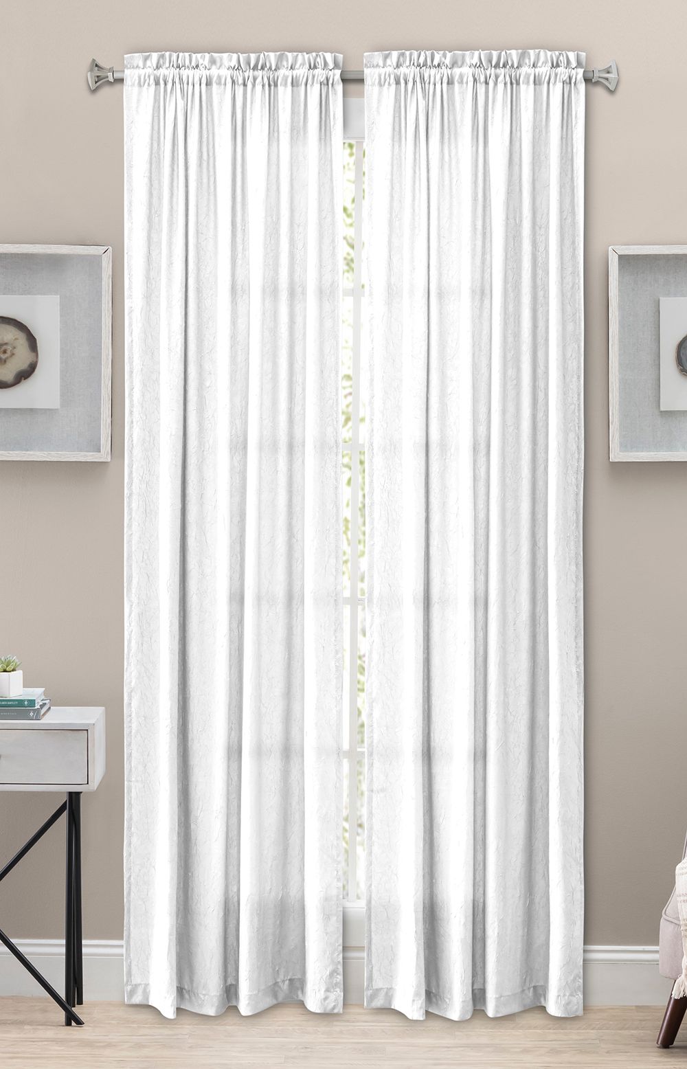 Portland Sheer Curtain White Ellis Curtain Contemporary & Modern