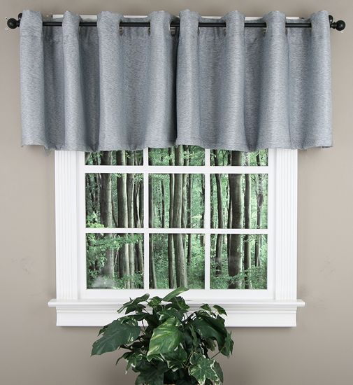 Presto Lined Waverly Valance Grey Swags Galore Waverly Curtains