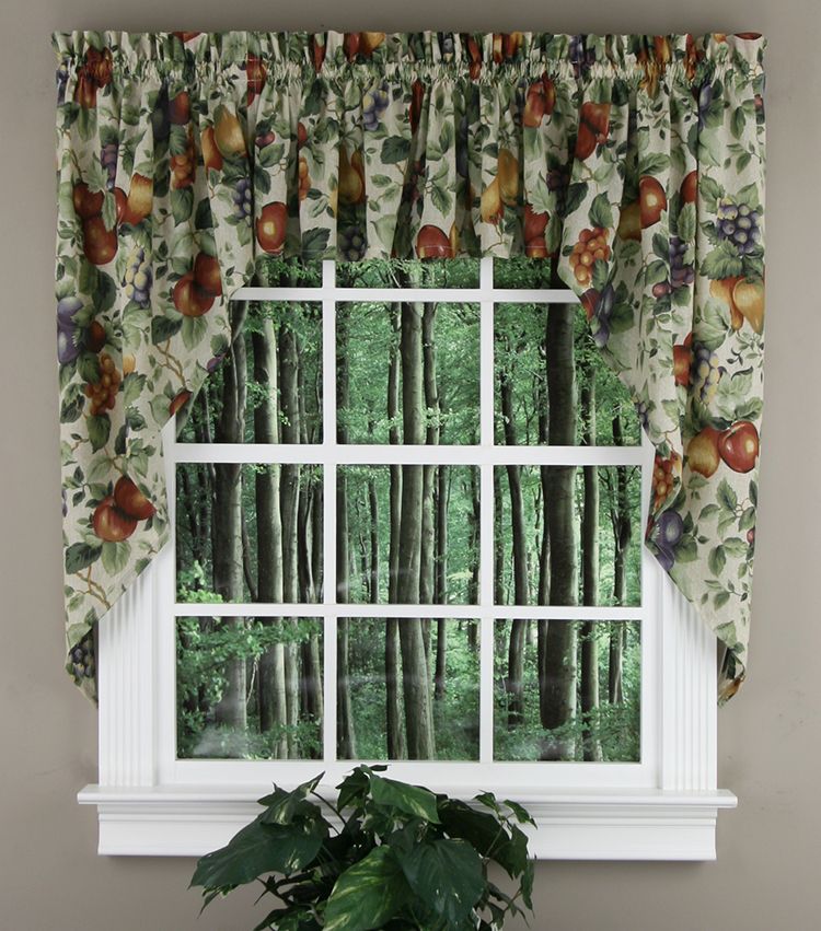 Swags Galore Sonoma Swag Curtains Multi Jabot & Swag Kitchen Curtains