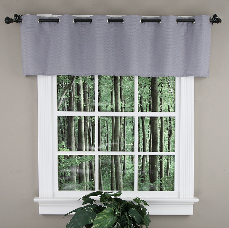 Trio Grommet Valance Saturday Knight Limited Kitchen Valances