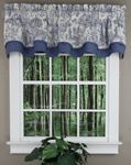 Victoria Park Toile, 70"W X 15"L Bradford Valance
