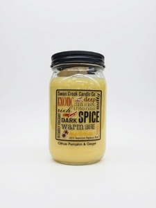 24 oz Jar - Citrus Pumpkin Ginger