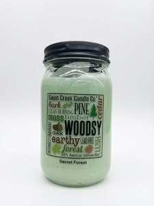 24 oz Jar - Secret Forest