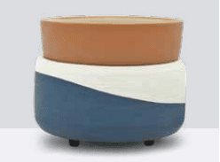 Terracotta & Navy Modern Wax Melter