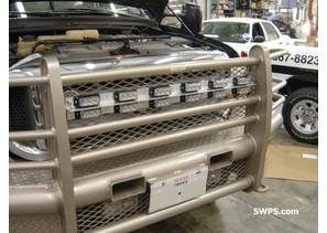 12 Whelen TIR3 on brushguard