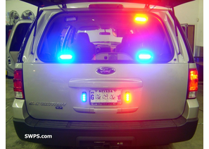 2006 Ford Expedition Rear Lighting Whelen Talons & TIR3