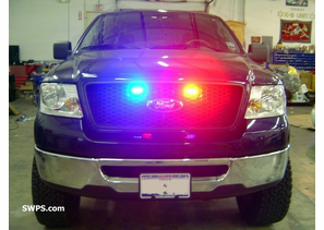 2006 Ford F-150 Whelen TIR3 Red & Blue