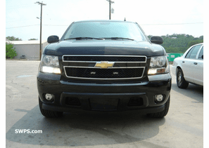 2007 Chevrolet Tahoe Front Whelen HA239 Hide-A-Way Strobes