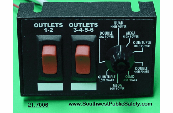 Able 2 21.7006 Strobe Power Supply Switch Panel