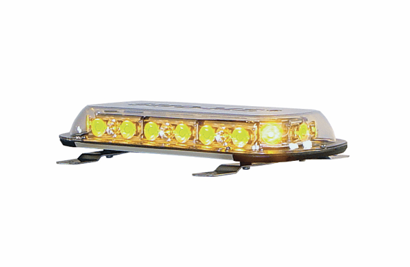 Able 2 Sho-Me Luminator LED Mini Lightbar - 12.1224.A00 - Permanent Mount - Amber