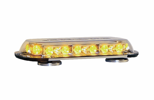 Able 2 Sho-Me Luminator LED Mini Lightbar - 12.1224.A08 - Magnetic Mount - Amber