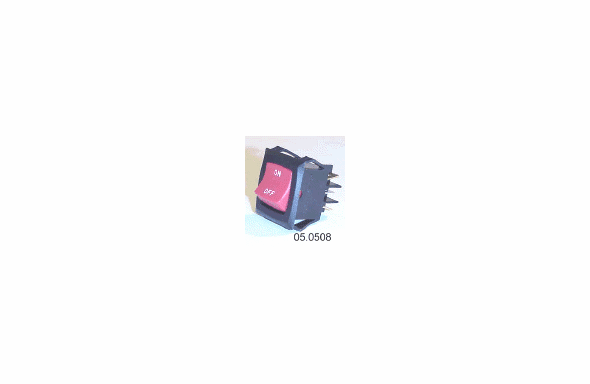 Able2 LARGE 15 AMP DPDT ROCKER SWITCH 05.0508