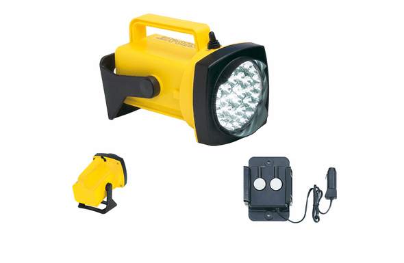 Able2 LED Rechargeable Light - Flood - 09.34LEDDCYELLOW