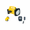 Able2 LED Rechargeable Light - Night Eye - Flood - 09.34LEDTL-ACYELLOW