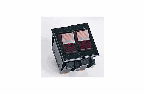 Able2 Sho-Me - Large 20 Amp SPST Rocker Switch 2 in 1 05.0504