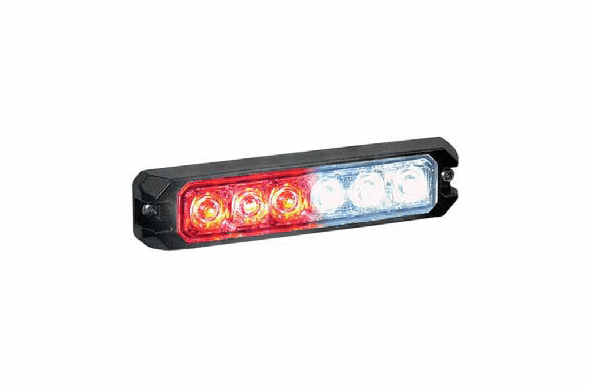 Able2 Sho-Me MEGA 63 LED Lighthead - RED/WHITE Split - 10.6322.RW0
