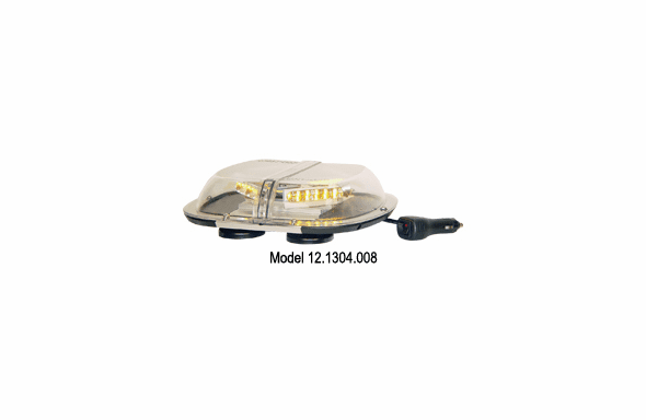 Able2 Sho-Me Quadisc Compact Mini LED Light Bar Series - Magnetic Mount - 12.1304.008