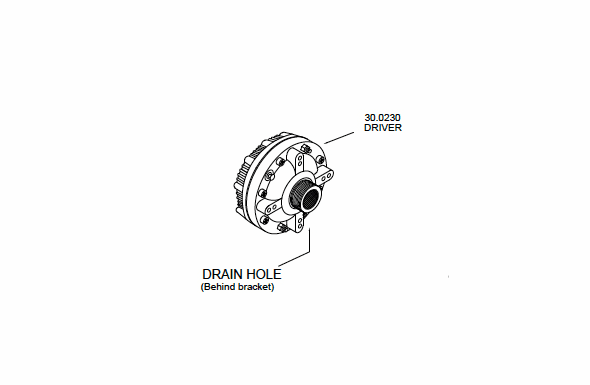 Able2 Sho-Me - Replacement 100 Watt Siren Speaker Driver 30.0230