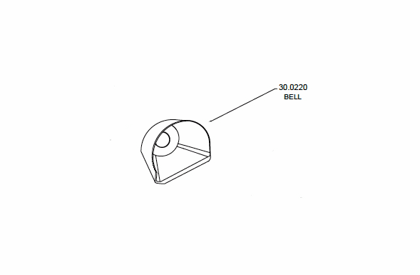 Able2 Sho-Me - Replacement Low Profile Speaker Bell for 30.0205 #30.0220