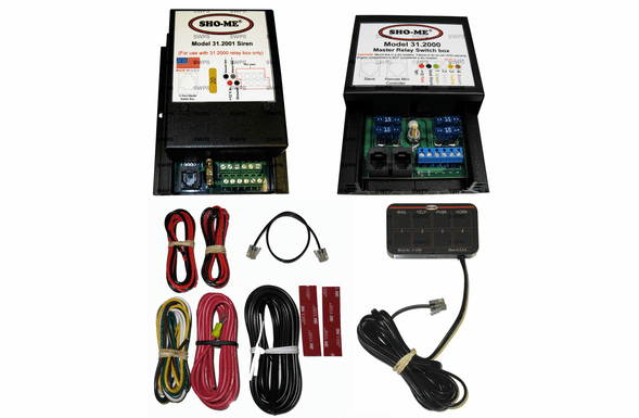 Able2 Sho-Me Undercover Siren / Switch Box with Mini Controller - 31.2515.4040