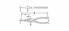 CHANNELLOCK Long Nose Pliers with Side Cutter - 317