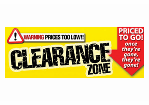 Clearance Items