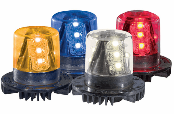 Code 3 HIDEABLAST CORNER LED Amber (9LEDs) HB915A