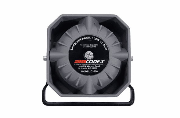 Code 3 PSE C3500 100 watt Speaker