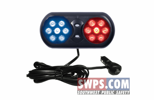 Code 3 PSE LED Visor Flip Light - Red/Blue - VFP36RB