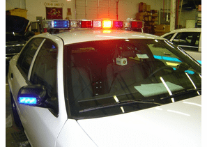 Comal County Constable Whelen LED Mirror Beams Red/Blue