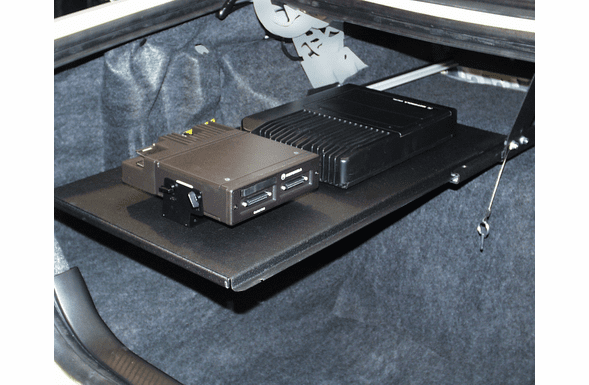 Consolidator Slide Out Radio Shelf By Havis