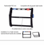 Go Rhino LR Push Bumper - 2011-2014 Dodge Charger - ION - 5076-4L61