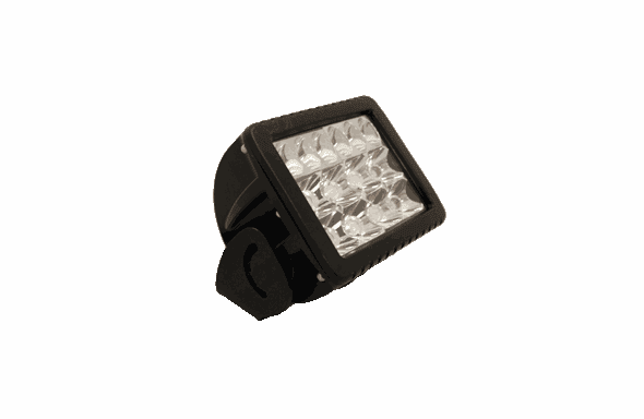 GoLight GXL LED Work Light - Fixed Mount - FLOODLIGHT - BLACK - 4421