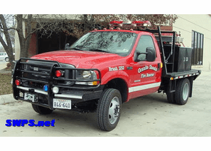 Granite Shoals Fire Dept. truck outfitted by SWPS.net
