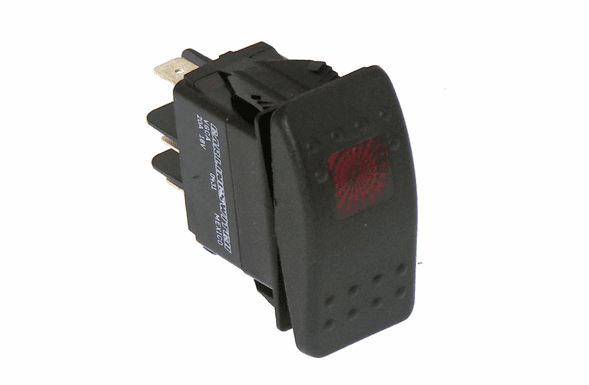 Havis Lighted SPST Rocker Switch ON/OFF C-SW-1