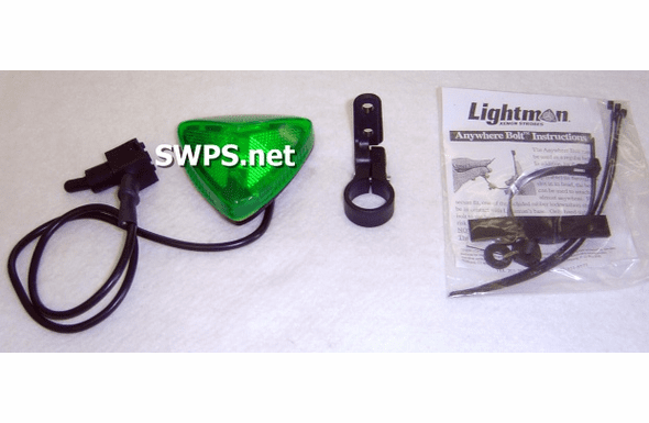 Lightman Commuter Bike Strobe Kit Green 95400