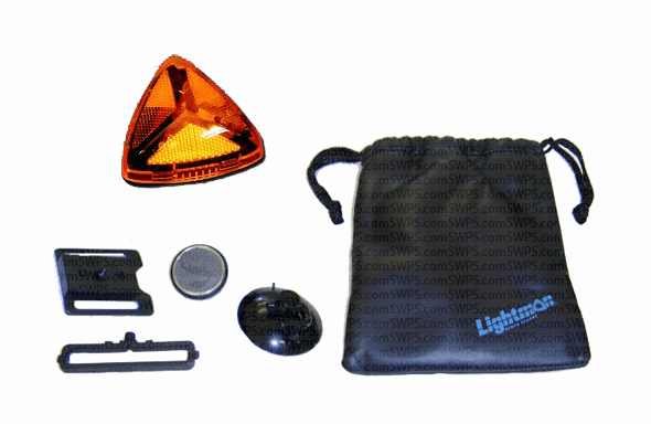 Lightman Wide-Angle LED Safety Kit - Amber 733300
