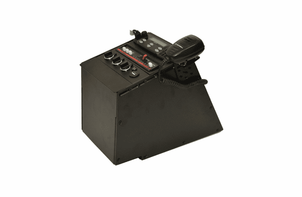 Lund Industries 2015+ Silverado Vertical Console w/ Mounting Base - VC-SIL15-B