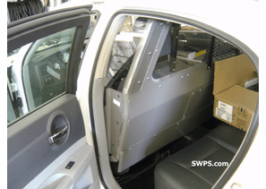 Medina County 2006 Dodge Charger - Prisoner Backseat