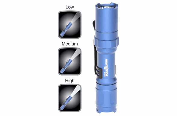 NightStick Aluminum Mini-TAC EMT LED Flashlight - 2 AA - MT-230