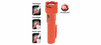 NightStick Dual-Light LED Flashlight w/ Dual Magnets - Rechargeable - Orange - NSR-2522RM