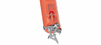 NightStick Dual-Light LED Flashlight w/ Dual Magnets - Rechargeable - Orange - NSR-2522RM