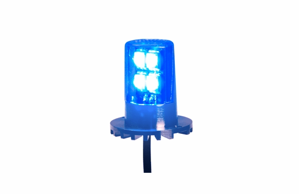 Nova N500 Hide-A-LED Undercover LED Warning Signal - Blue