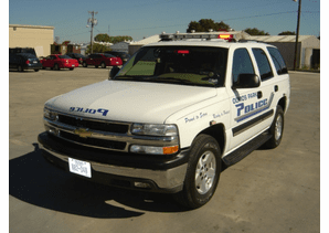 Olmos Park PD Chevrolet Tahoe - Whelen LED lights
