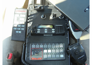 Olmos Park Police Chevrolet Tahoe Havis Console