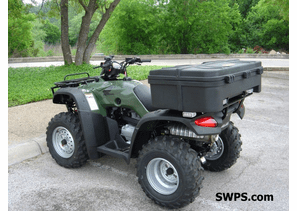 Park Police Honda ATV with Emergency Equipment Professionally Installed by SWPS