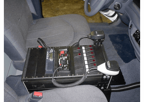 Pearsall 2002 Ford Police Interceptor Console