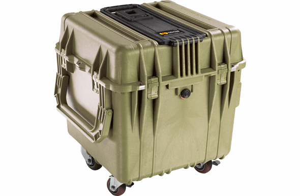 Pelican 0340 Case With Padded Dividers - OD Green - 100 MOQ